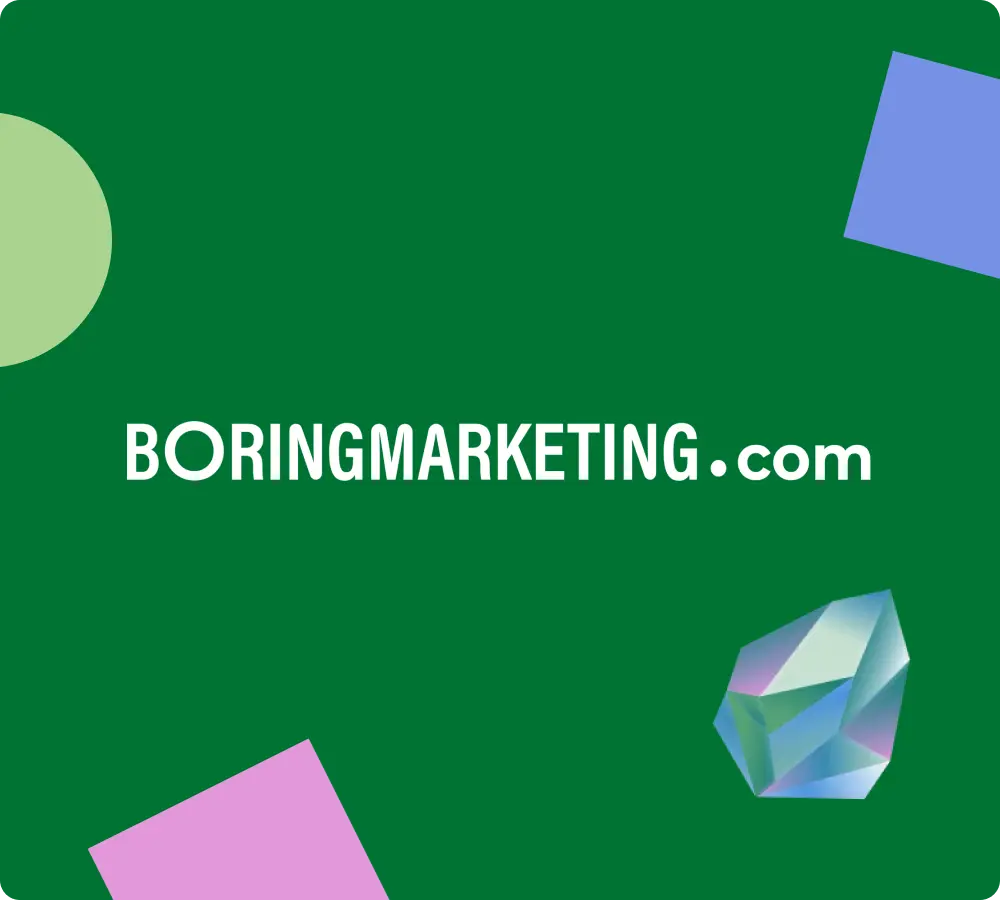 Boring Marketing